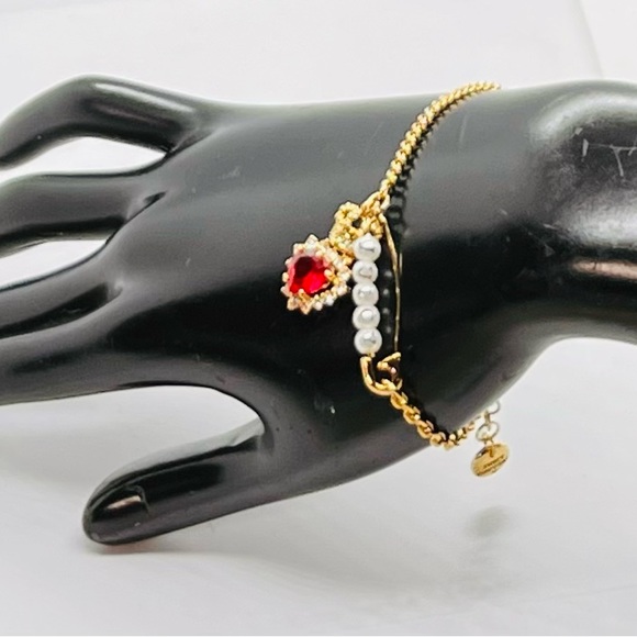 Brand new, Juicy Couture Royal Siam Necklace, Bracelet, Ring Size 7, Set 3 - Picture 4 of 11